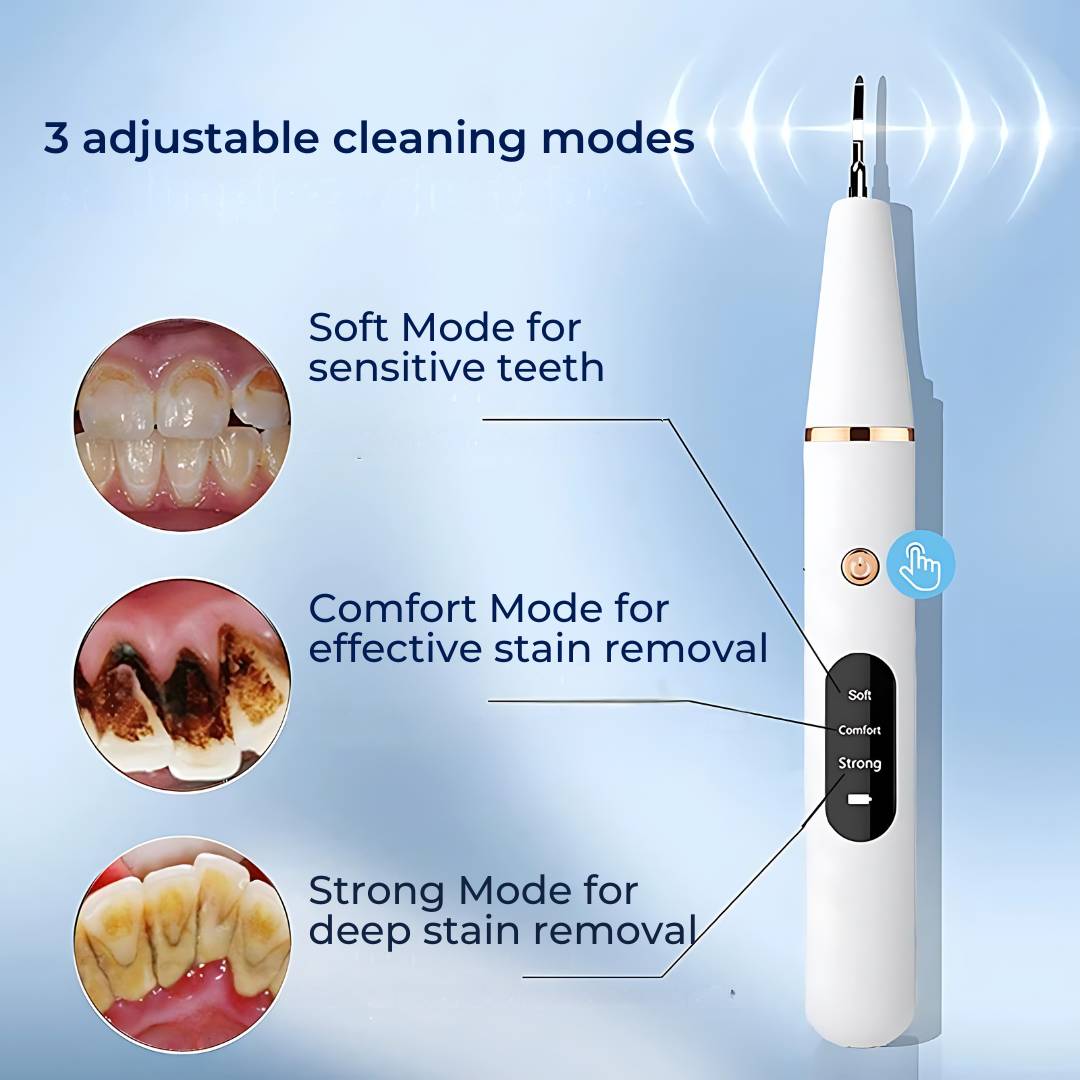 Plaquefree Plaque Remover für Zähne | Ultraschallzählerreiniger - Tartarentferner von zu Hause - Tiefenzähne Reinigung und Politur 5