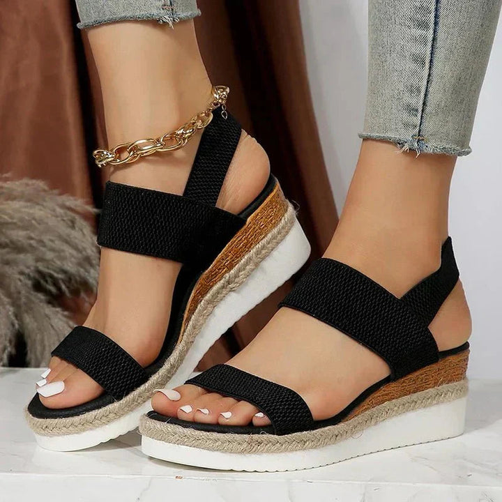 Plateau Sandalen Damen – Bequeme Sommerschuhe für Sportlichen Chic und Komfort 4
