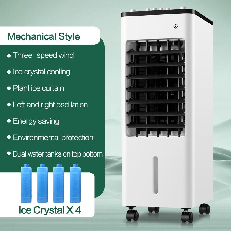 Portable Air Cooler AC – Mobiler Luftkühler mit Wasserkühlung, 3 Stufen und Oszillation 2