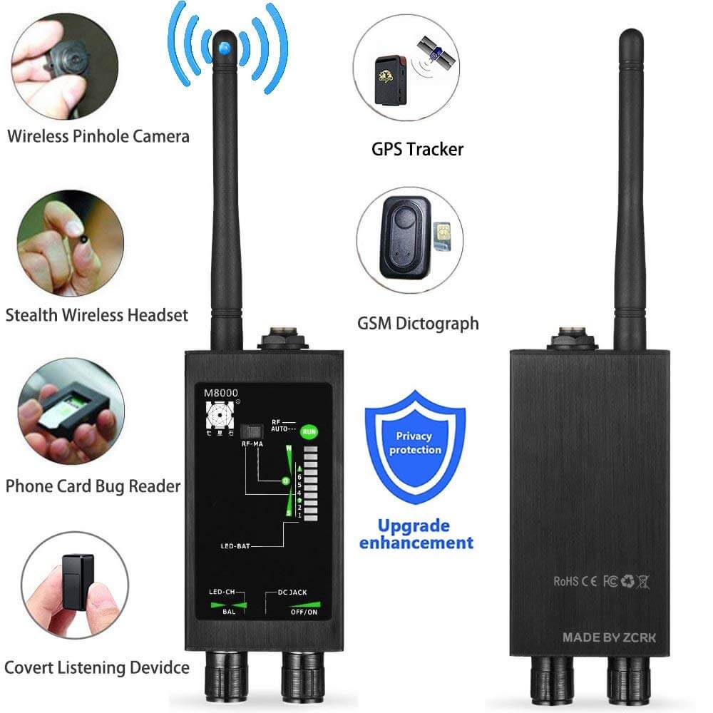 Professioneller versteckter Kameras & Wanzen-Detektor RF-Signal 4