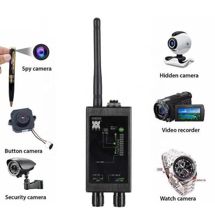 Professioneller versteckter Kameras & Wanzen-Detektor RF-Signal 6
