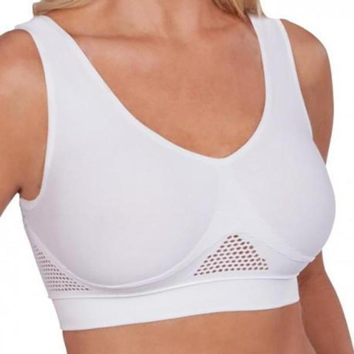3-teiliger BH-Set mit Push-up-Design und Waben Textur-6