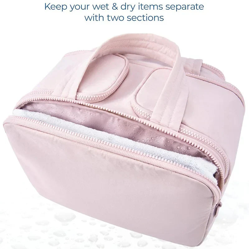 Victoria | Elegante und geräumige Reisetasche für Schönheitsutensilien