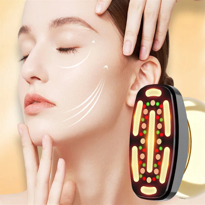 VibeLift - Rotlichttherapie Gesichts- und Nackenmassagegeräte für jugendliche Konturen-3