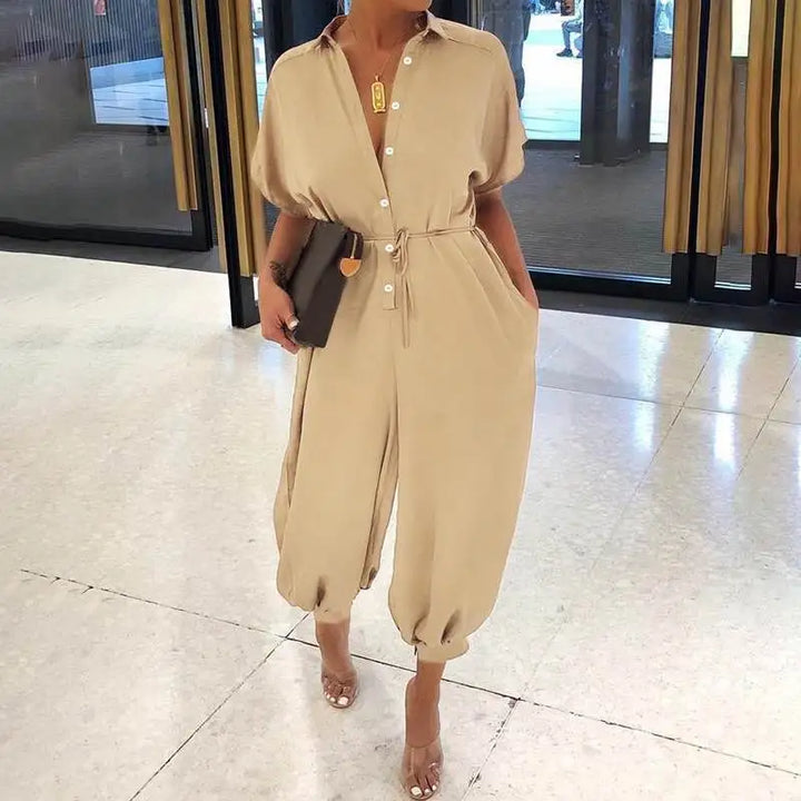 Olivia | Overall mit V-Ausschnitt