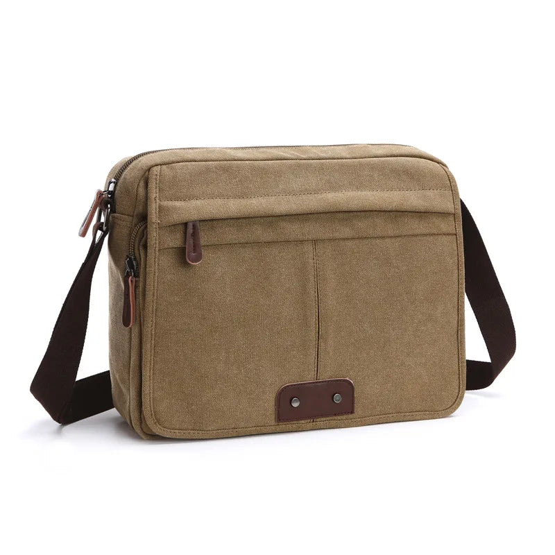Ethan | Vintage Canvas Herren Umhängetasche