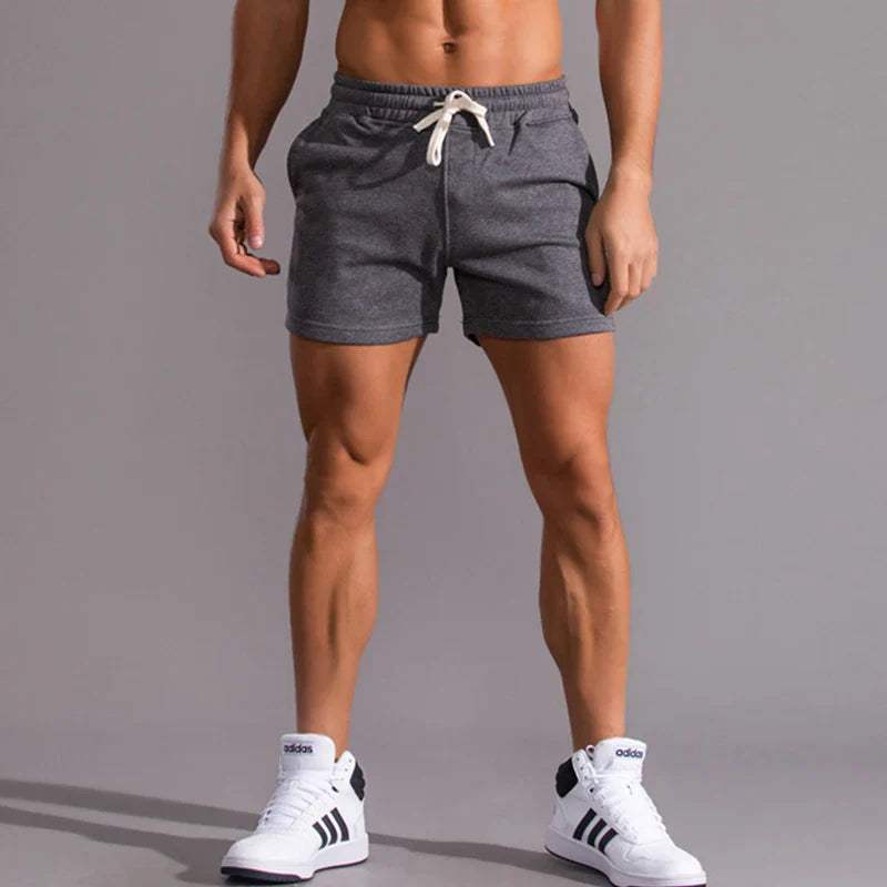  Gelegenheitsshorts von Männern - Elastischer Bund - atmungsaktive Baumwolle - Verstellbare Passform - Seitentaschen-4