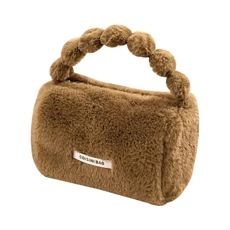 Elia | Winter Plüsch Kosmetiktasche