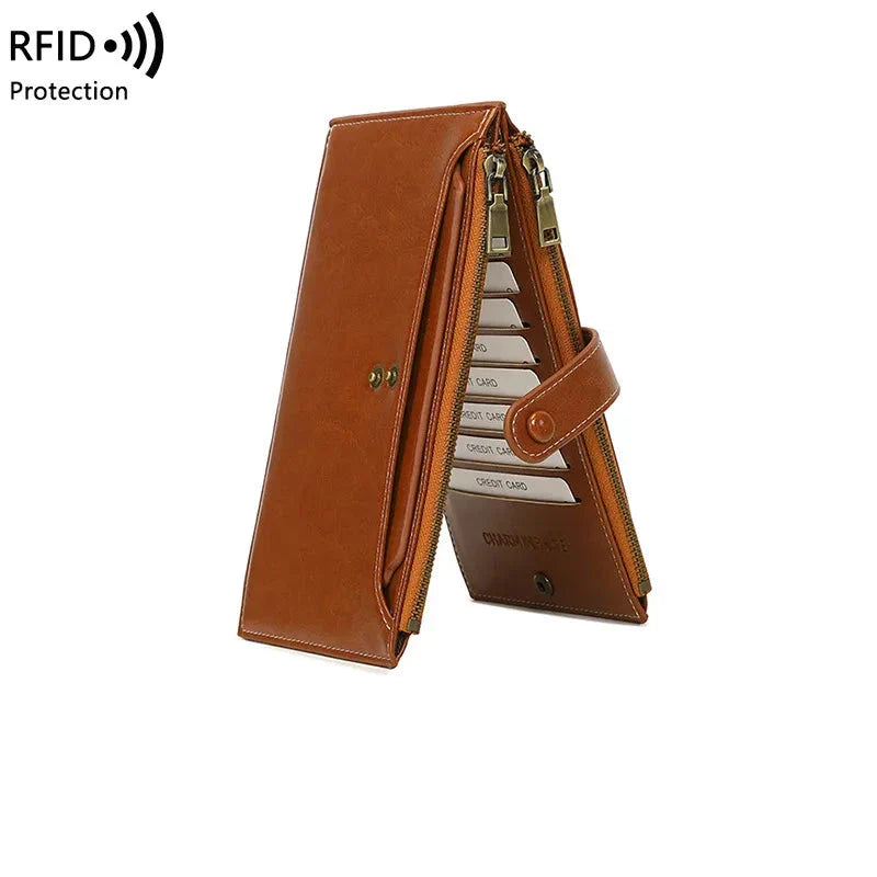 Savanna | RFID-blockierende große Reise-Clutch-Geldbörse