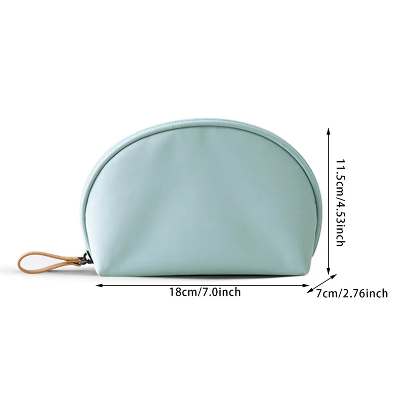 Ayleen | Wasserdichte Halbmond Kosmetik Makeup Tasche