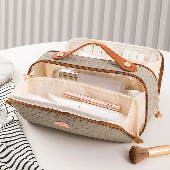 Jemma | Große wasserdichte Kosmetik-Make-up-Reisetasche