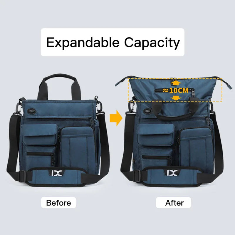 Ethan | Wasserdichte Crossbody Messenger Laptoptasche