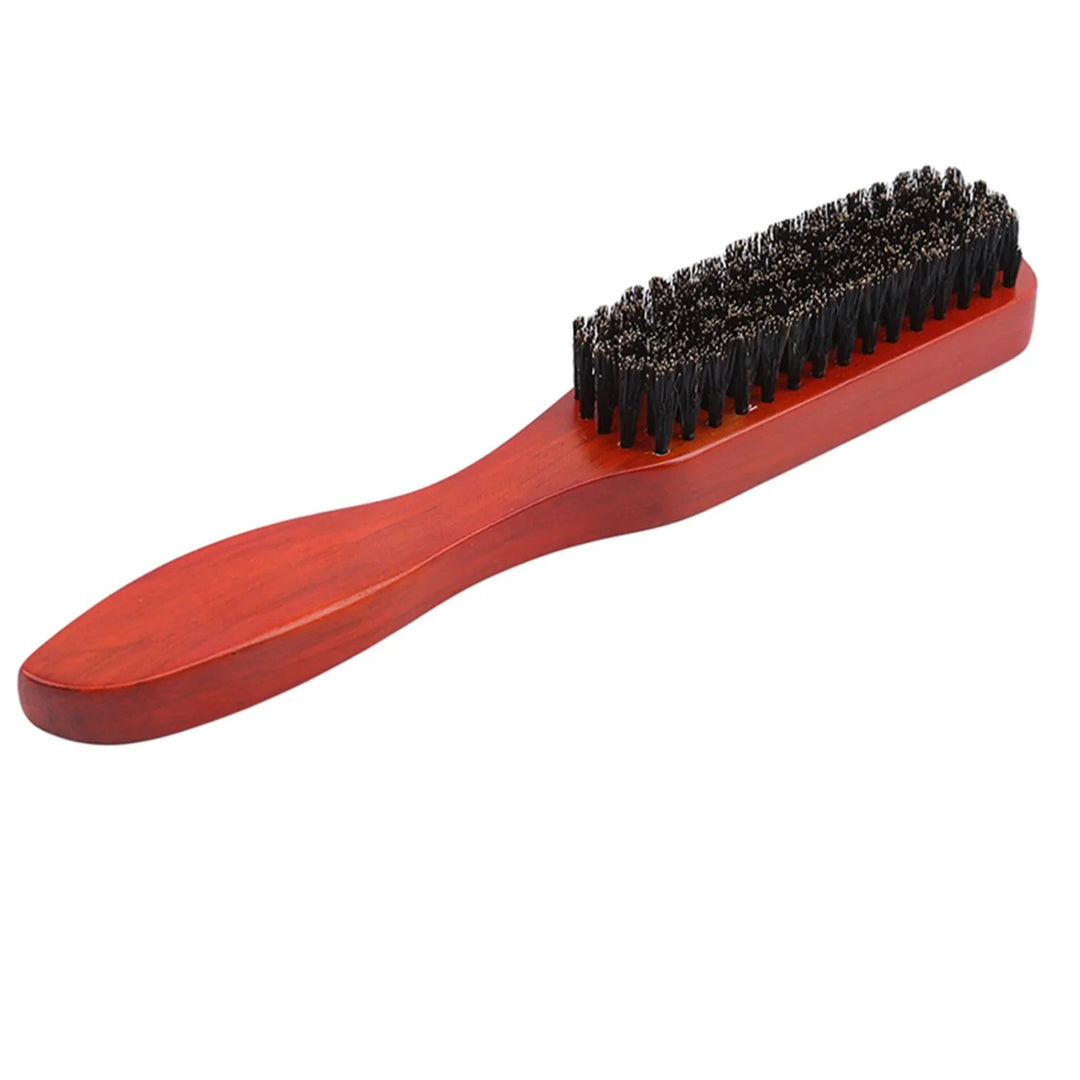 Salonsculpt - Schlankes hölzerne Nackpinsel für DIY -Friseur-2