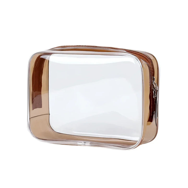 Samantha | Kompakte und tragbare transparente Make-up-Tasche