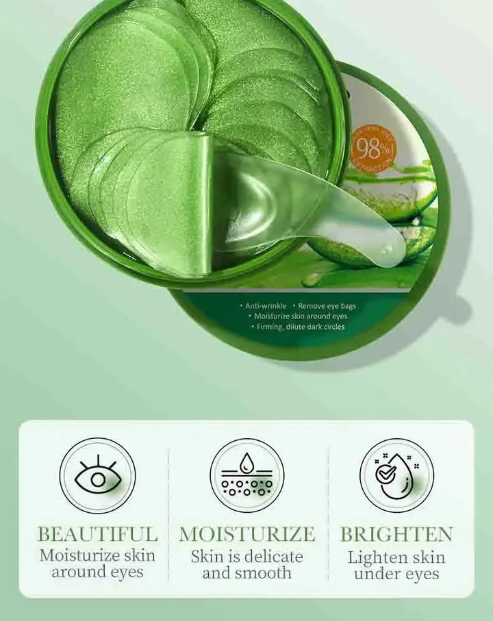 Aloeglow - Kollagen -Augenmasken für dunkle Kreise-4