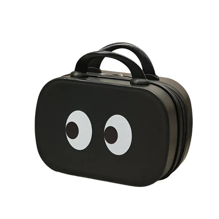 Ayra | Cartoon Eyes Vintage Kosmetiktasche Organizer