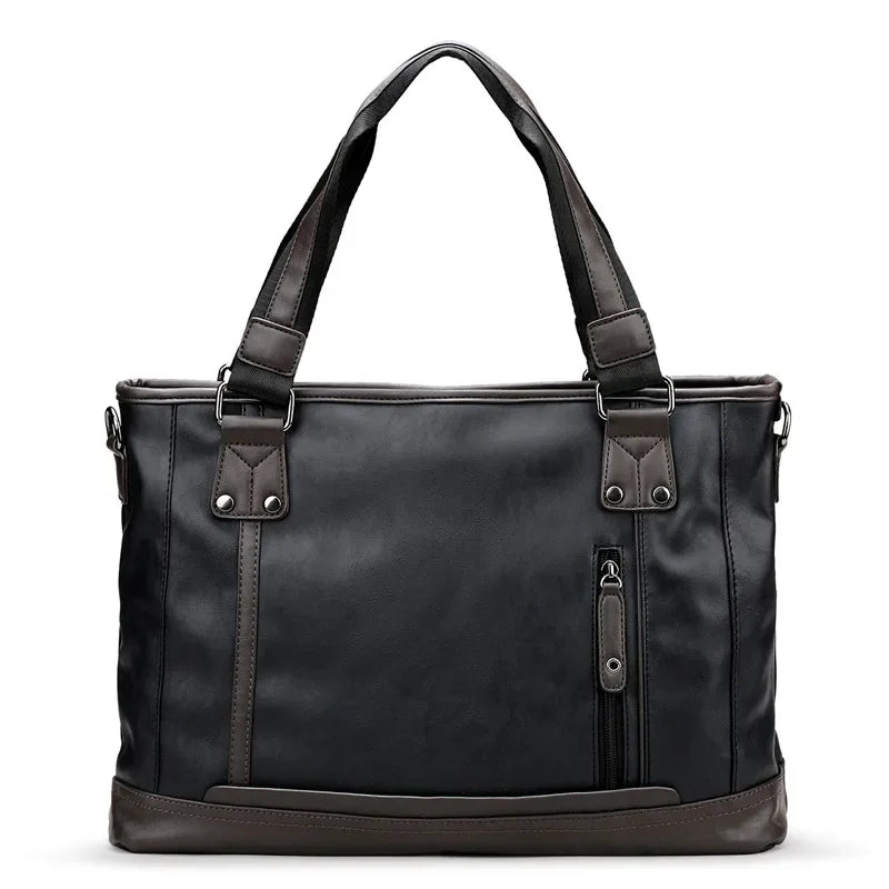 Jack | Stilvolle Herren PU-Leder Reise Crossbody Messenger Tasche