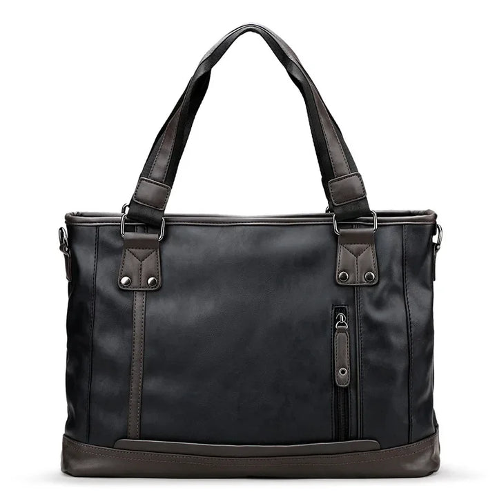 Jack | Stilvolle Herren PU-Leder Reise Crossbody Messenger Tasche