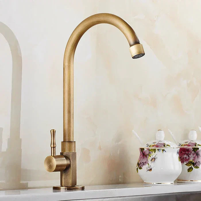  Schwan -Hals -Kran - antikes Design, funktional und stilvoll-1