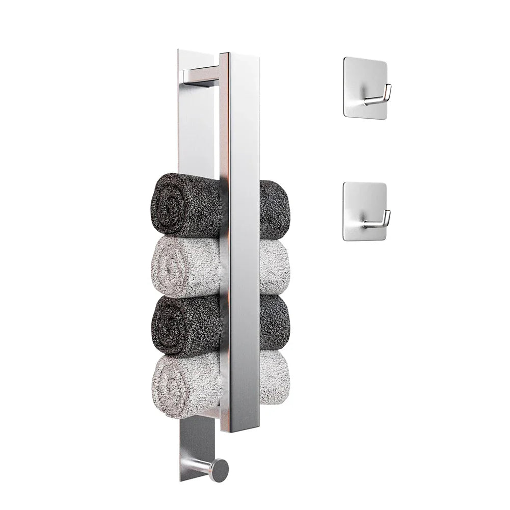  Stickrack - Selbstadhäsive Handtuchregal - Bohrer - frei und kompakt für Badezimmer-6