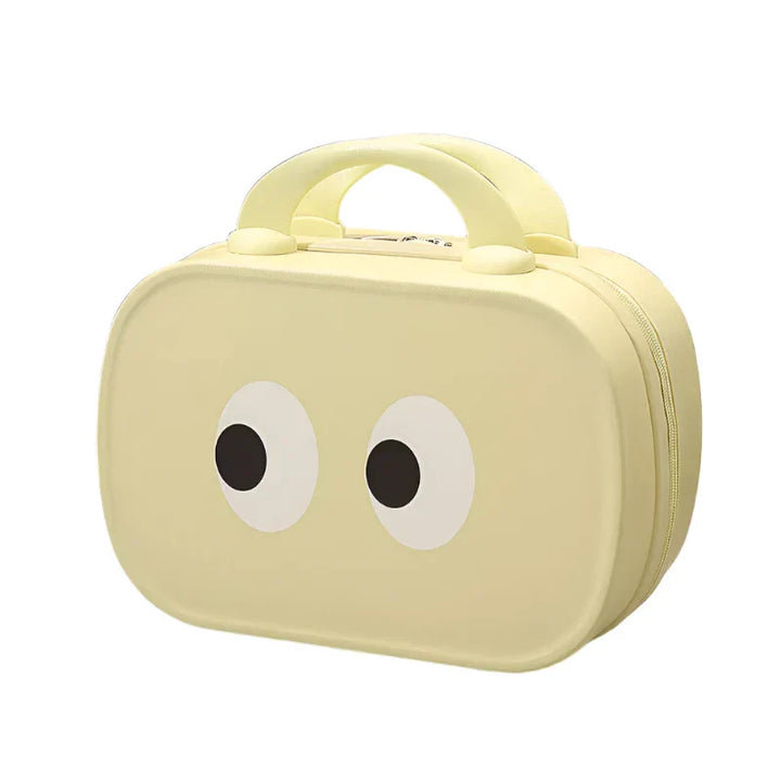 Ayra | Cartoon Eyes Vintage Kosmetiktasche Organizer