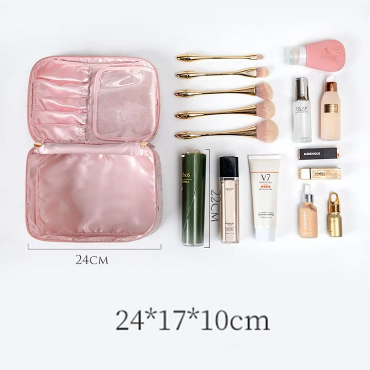 Carla | Elegante und geräumige Kosmetik- und Schönheitsartikel-Tasche