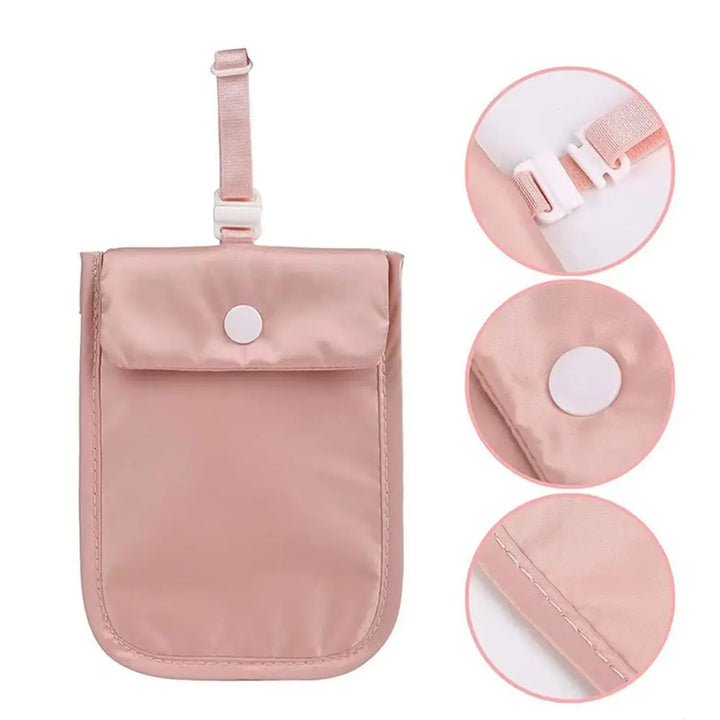 Louisa | RFID Reise-Bra Brieftasche mit verstellbarem Trageriemen