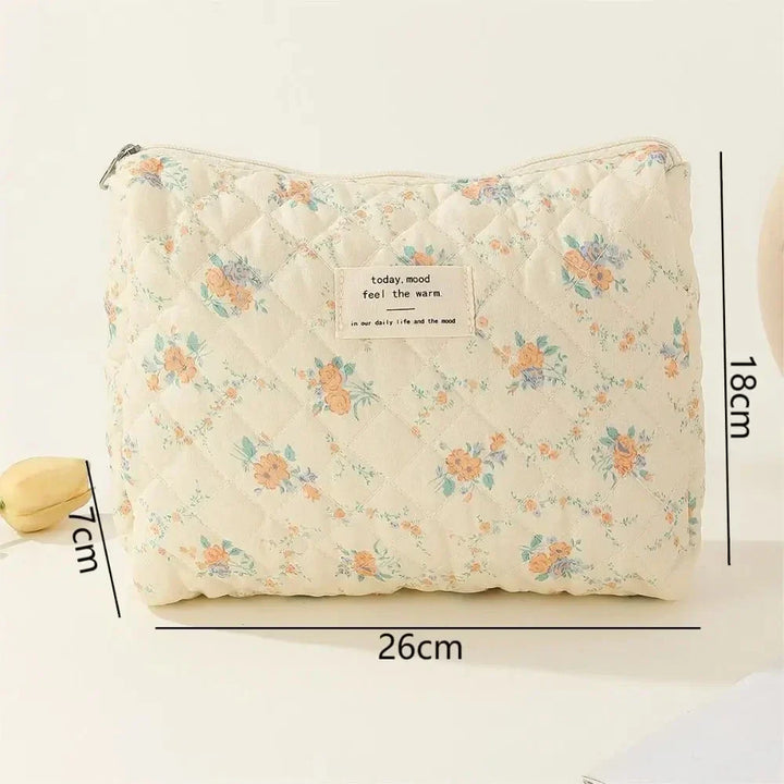 Ailany | Elegante gesteppte Blumenschminktache
