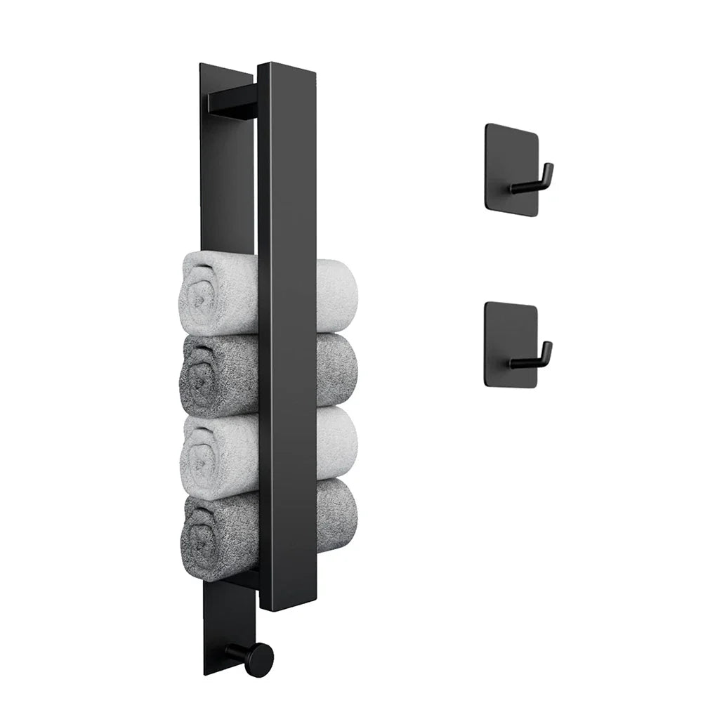  Stickrack - Selbstadhäsive Handtuchregal - Bohrer - frei und kompakt für Badezimmer-1