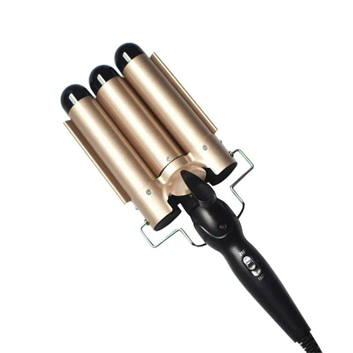 Curlflex - Dreier Barrel Keramik Haarrechler-1