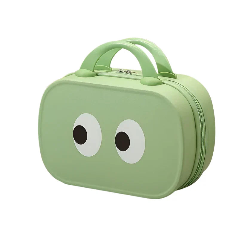 Ayra | Cartoon Eyes Vintage Kosmetiktasche Organizer