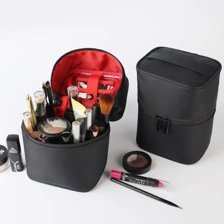 Elina | Tragbare und leichte Make-up-Tasche mit mehreren Fächern