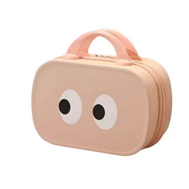 Ayra | Cartoon Eyes Vintage Kosmetiktasche Organizer