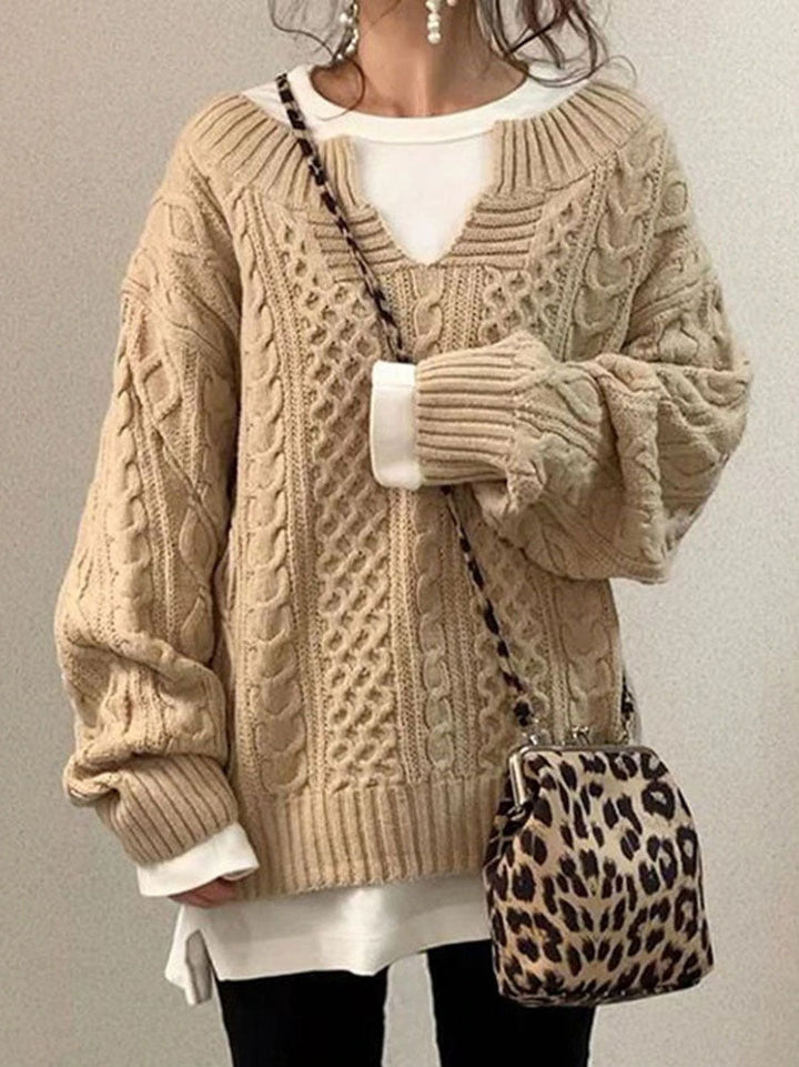 Emilia | Kuscheliger Grobstrickpullover für Einen Zeitlosen Look