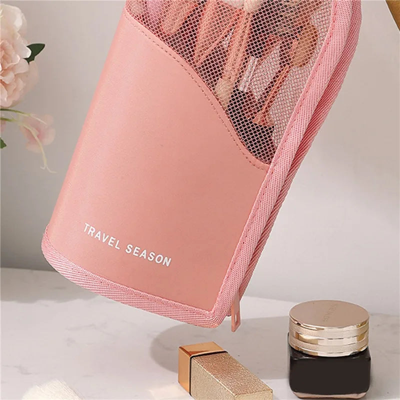 Luisa | Große wasserdichte Kosmetik- und Make-up-Tasche mit hoher Kapazität