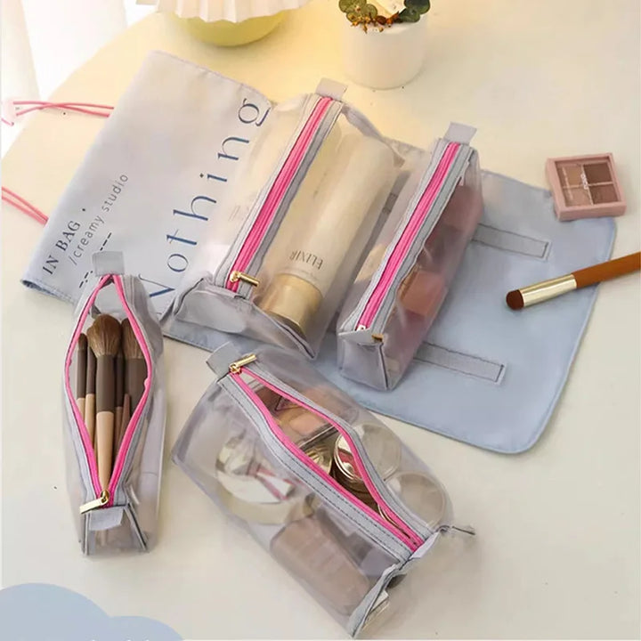 Aly | Praktische und platzsparende Roll-Up Kosmetiktasche