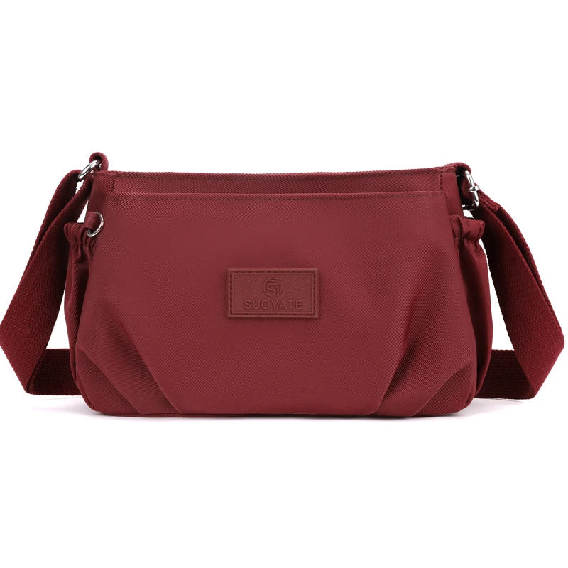 Isla | Nylon Mehrfach-Taschen Umhängetasche