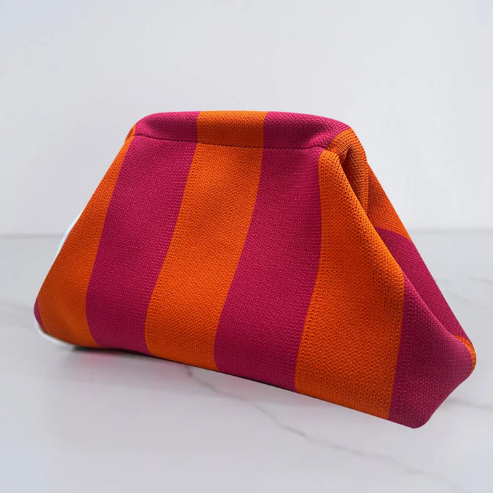 Lanie | Stylische und vielseitige gestreifte Kosmetiktasche