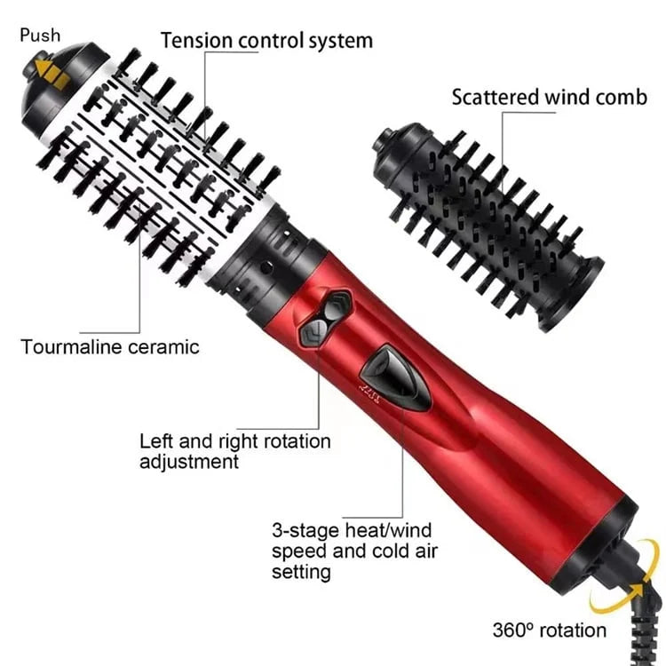 SalonSpin – Professionelle Rotierende Haartrocknerbürste 8