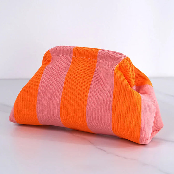 Lanie | Stylische und vielseitige gestreifte Kosmetiktasche