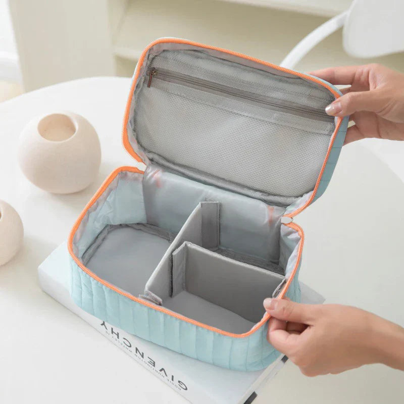 Khalani | Reise Kosmetikorganizer Tasche in Candy-Farben