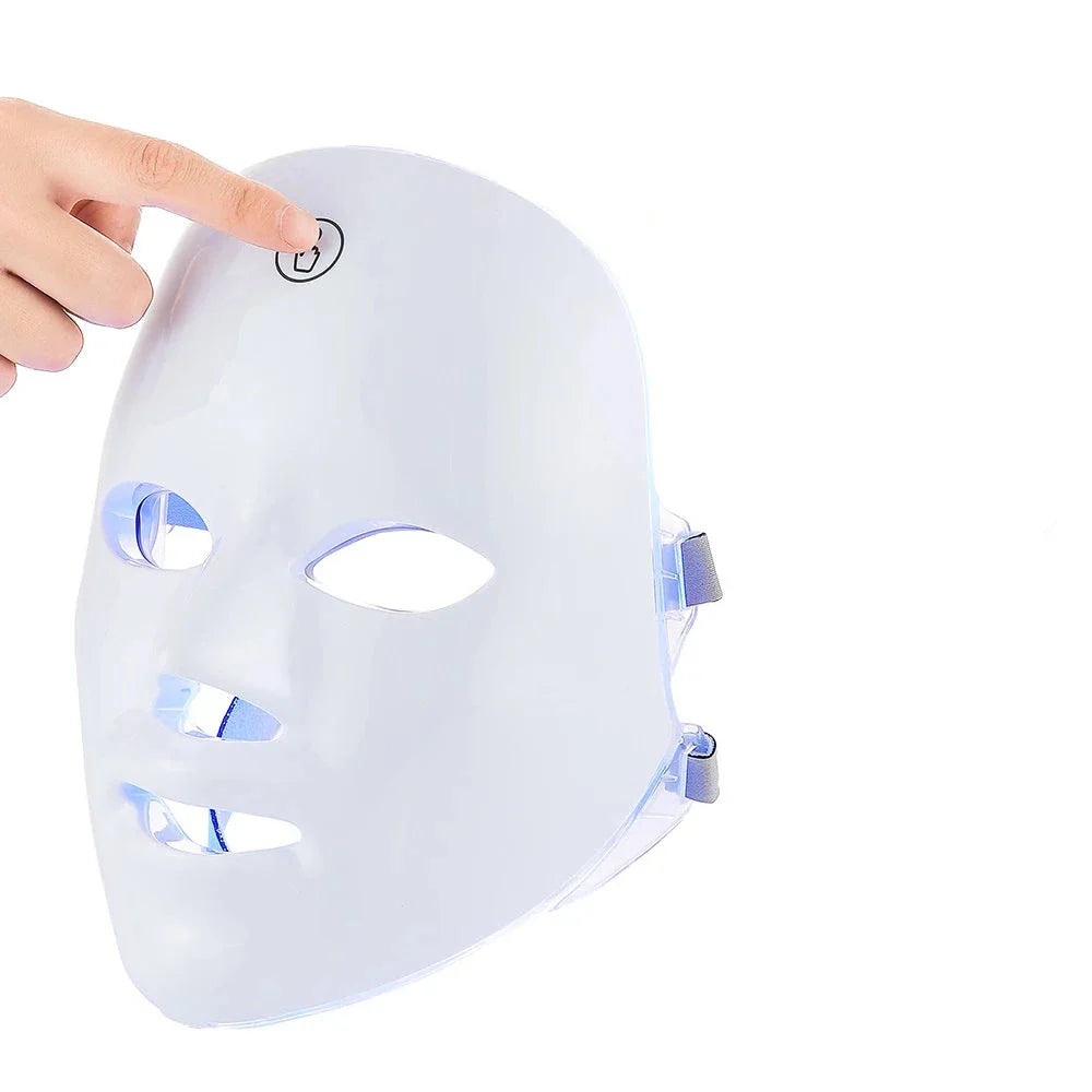 Altersglühen - 7 -Farben -LED -Therapiemaske für Gesichtsaufhebung und Aufhellung-2