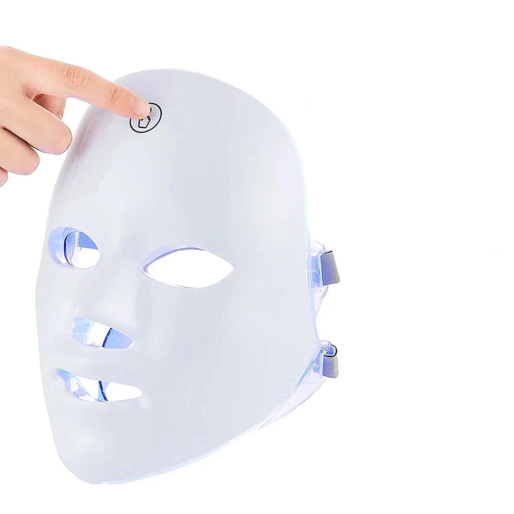 Altersglühen - 7 -Farben -LED -Therapiemaske für Gesichtsaufhebung und Aufhellung-2