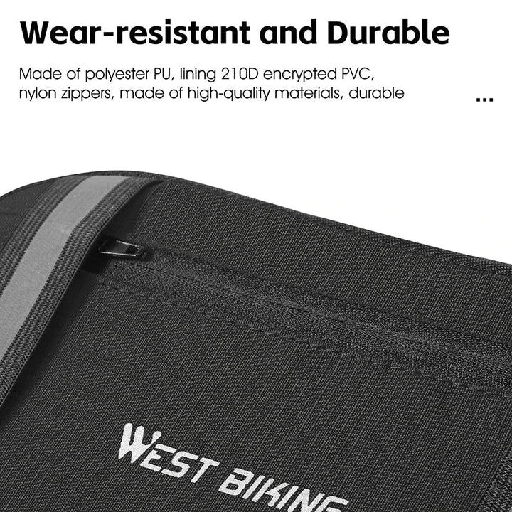 Kai | Reflektierende Wasserfeste Fahrrad Crossbody Hüfttasche