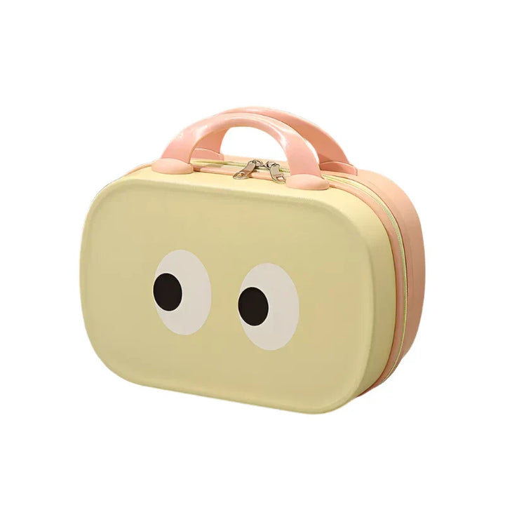 Ayra | Cartoon Eyes Vintage Kosmetiktasche Organizer