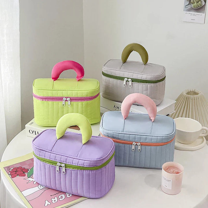 Khalani | Reise Kosmetikorganizer Tasche in Candy-Farben