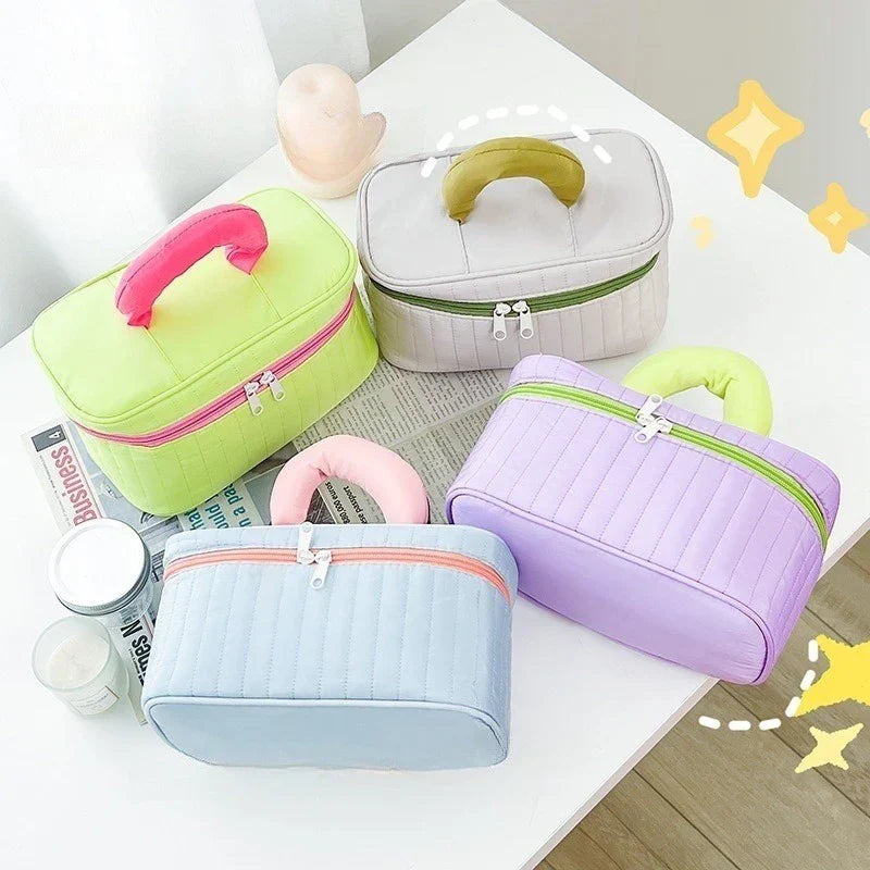 Khalani | Reise Kosmetikorganizer Tasche in Candy-Farben
