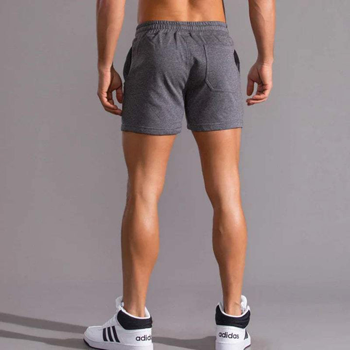  Gelegenheitsshorts von Männern - Elastischer Bund - atmungsaktive Baumwolle - Verstellbare Passform - Seitentaschen-3
