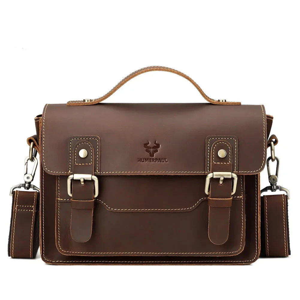 William | Vintage Crazy Horse Leder Crossbody Handtasche