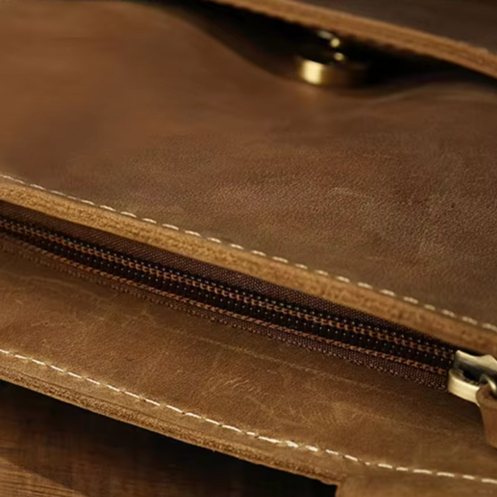 Jasper | Vintage Leder Crossbody Sling Reisetasche